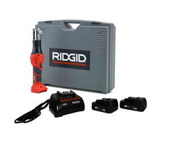 Zaciskarka Ridgid RP 219 bez szczęk 2 akumulatory 2.0 Ah ładowarka